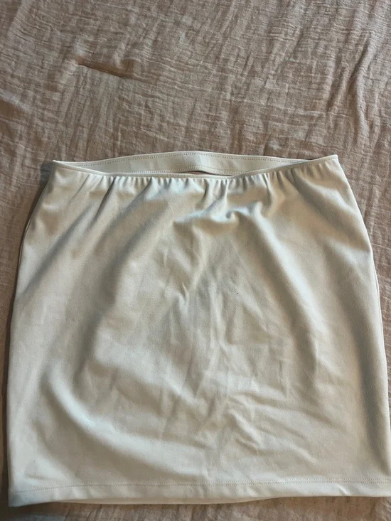 wild fable White Stretch Mini Skirt - Picture 3 of 3